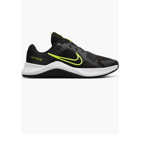 Nike Men's Black and Neon Green Running Shoes - Picture 3 of 16